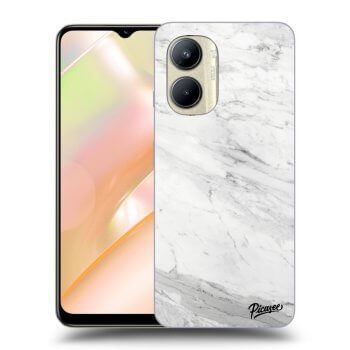 Θήκη για Realme C33 (2023) - White marble