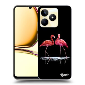 Θήκη για Realme C53 - Flamingos couple