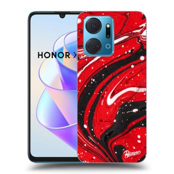 Θήκη για Honor X7a - Red black