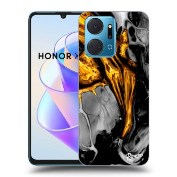 Θήκη για Honor X7a - Black Gold