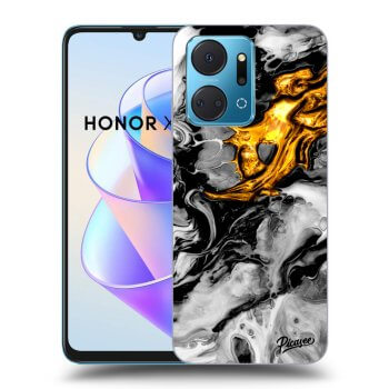 Θήκη για Honor X7a - Black Gold 2