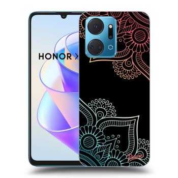 Θήκη για Honor X7a - Flowers pattern