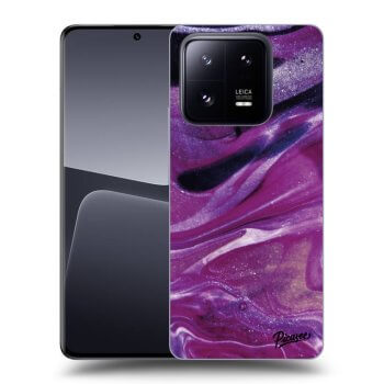 Θήκη για Xiaomi 14 Pro - Purple glitter