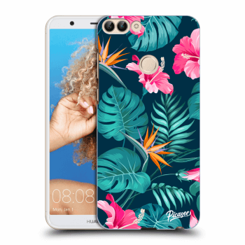 Θήκη για Huawei P Smart - Pink Monstera