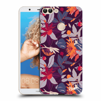 Θήκη για Huawei P Smart - Purple Leaf