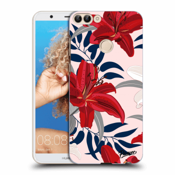 Θήκη για Huawei P Smart - Red Lily