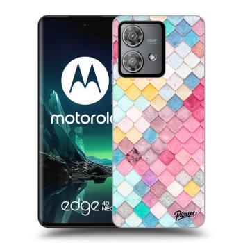 Θήκη για Motorola Edge 40 Neo - Colorful roof