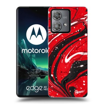 Θήκη για Motorola Edge 40 Neo - Red black