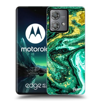 Θήκη για Motorola Edge 40 Neo - Green Gold