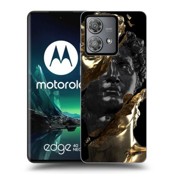 Θήκη για Motorola Edge 40 Neo - Gold - Black