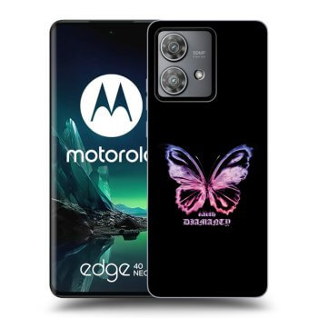 Θήκη για Motorola Edge 40 Neo - Diamanty Purple