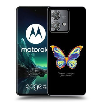 Θήκη για Motorola Edge 40 Neo - Diamanty Black