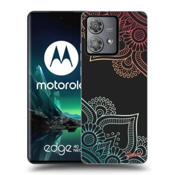 Θήκη για Motorola Edge 40 Neo - Flowers pattern