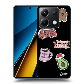 Θήκη για Xiaomi Poco X6 - Christmas Stickers