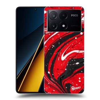 Θήκη για Xiaomi Poco X6 Pro - Red black