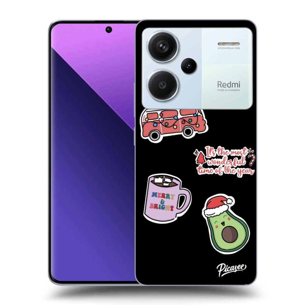 Picasee ULTIMATE CASE για Xiaomi Redmi Note 13 Pro+ 5G - Christmas Stickers