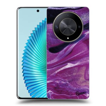 Θήκη για Honor Magic6 Lite 5G - Purple glitter