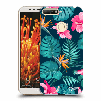 Θήκη για Huawei Y6 Prime 2018 - Pink Monstera