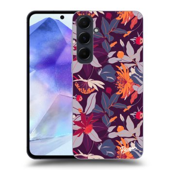 Θήκη για Samsung Galaxy A55 5G A556B - Purple Leaf