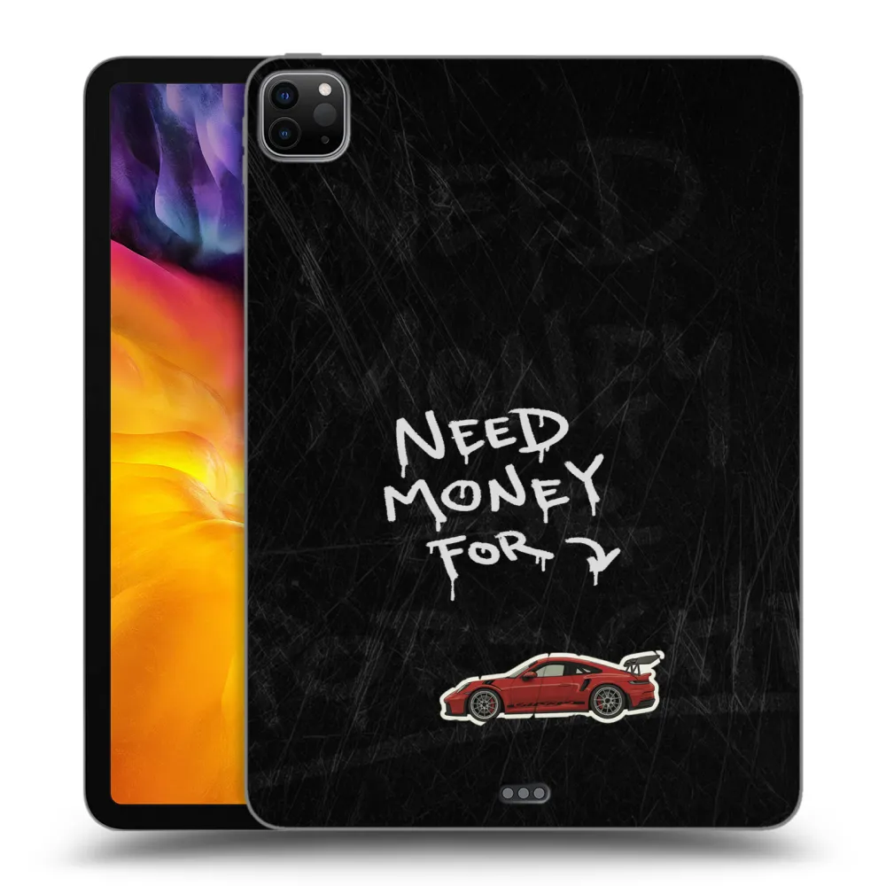 Picasee Μαύρη θήκη σιλικόνης για Apple iPad Pro 11" 2024 (7.gen.) - Track Mode