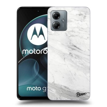 Θήκη για Motorola Moto G14 - White marble