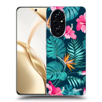 Θήκη για Honor 200 5G - Pink Monstera