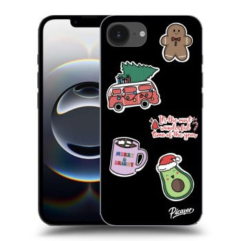 Θήκη για Apple iPhone 16e - Christmas Stickers