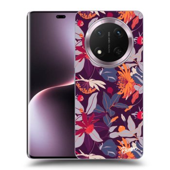 Θήκη για Honor Magic7 Lite 5G - Purple Leaf