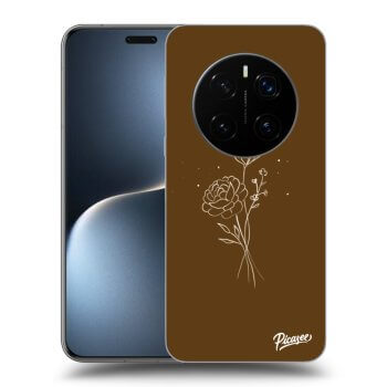 Θήκη για Honor Magic7 Pro 5G - Brown flowers