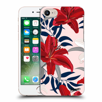Θήκη για Apple iPhone 7 - Red Lily