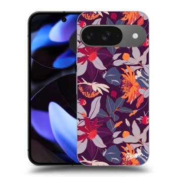 Θήκη για Google Pixel 9 - Purple Leaf