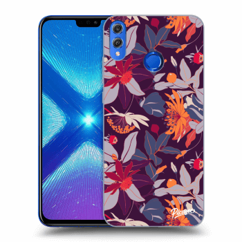 Θήκη για Honor 8X - Purple Leaf