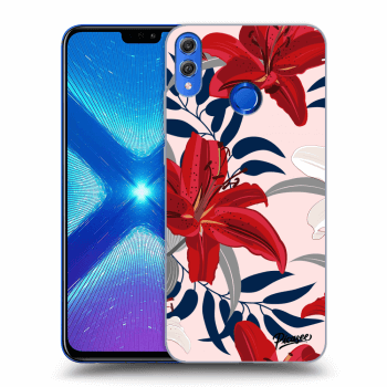 Θήκη για Honor 8X - Red Lily
