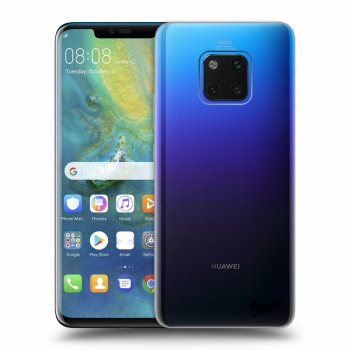 Picasee διαφανής θήκη σιλικόνης Huawei Mate 20 Pro - Clear