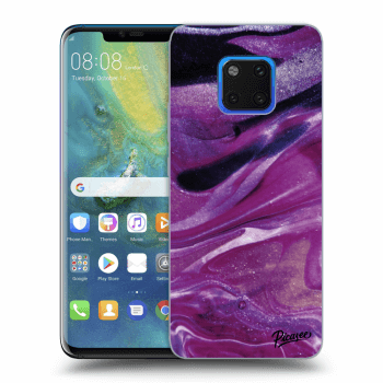Θήκη για Huawei Mate 20 Pro - Purple glitter