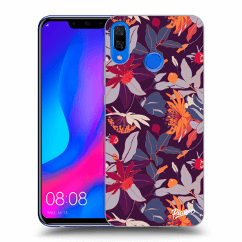 Θήκη για Huawei Nova 3 - Purple Leaf