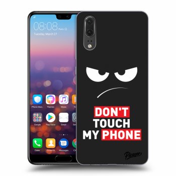 Θήκη για Huawei P20 - Angry Eyes - Transparent