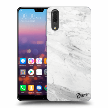 Θήκη για Huawei P20 - White marble