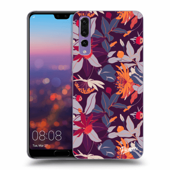 Θήκη για Huawei P20 Pro - Purple Leaf