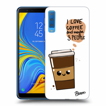 Θήκη για Samsung Galaxy A7 2018 A750F - Cute coffee
