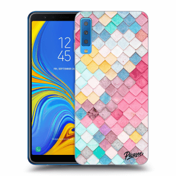 Θήκη για Samsung Galaxy A7 2018 A750F - Colorful roof