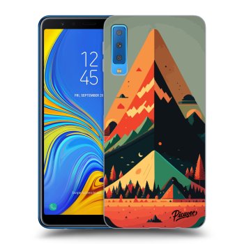 Picasee διαφανής θήκη σιλικόνης Samsung Galaxy A7 2018 A750F - Oregon