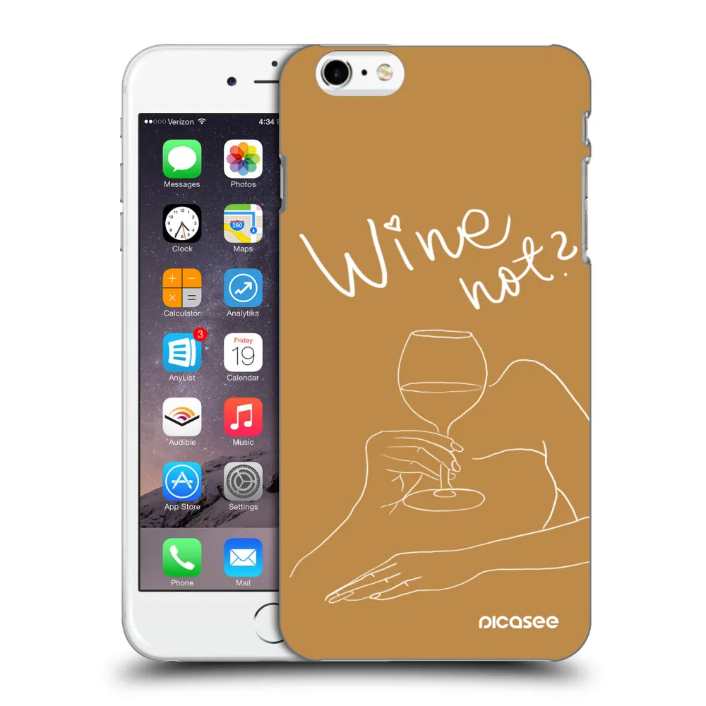 Picasee ULTIMATE CASE για Apple iPhone 6 Plus/6S Plus - Wine not