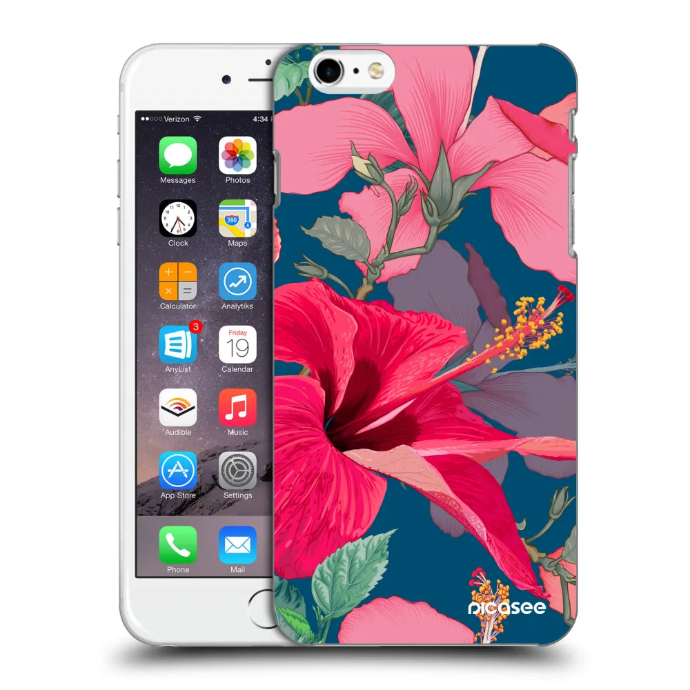 Picasee ULTIMATE CASE για Apple iPhone 6 Plus/6S Plus - Hibiscus