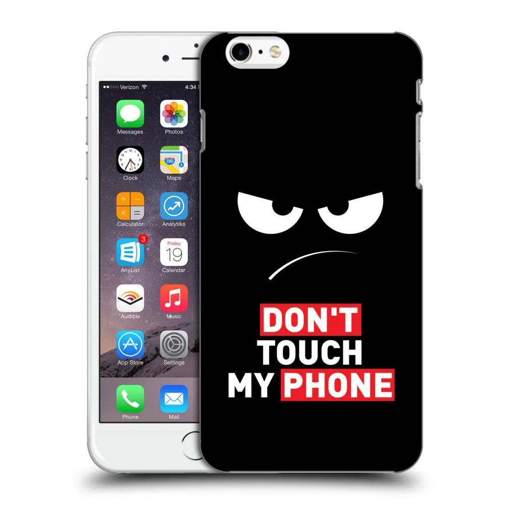 Picasee ULTIMATE CASE για Apple iPhone 6 Plus/6S Plus - Angry Eyes - Transparent