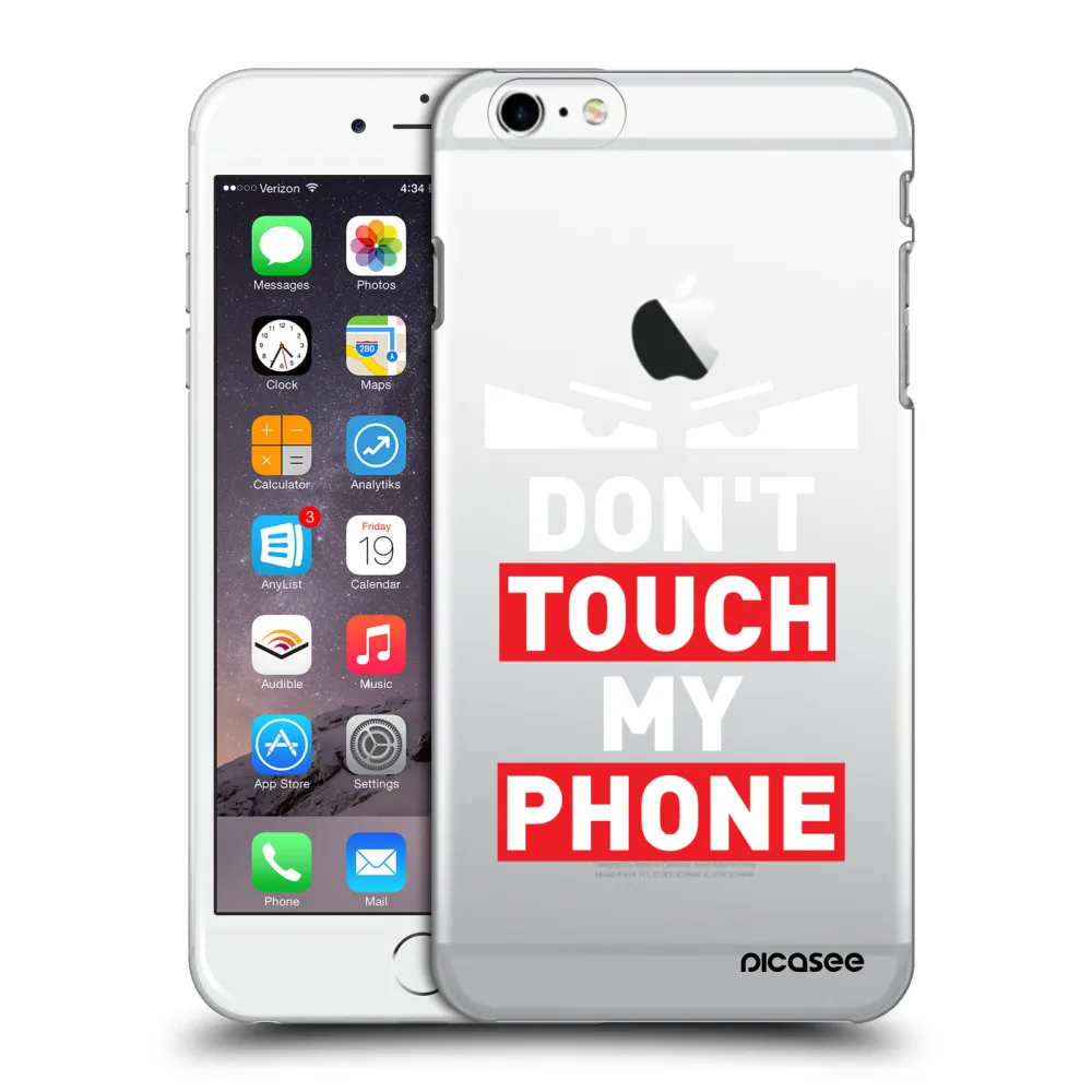 Picasee διαφανής θήκη σιλικόνης Apple iPhone 6 Plus/6S Plus - Shadow Eye - Transparent