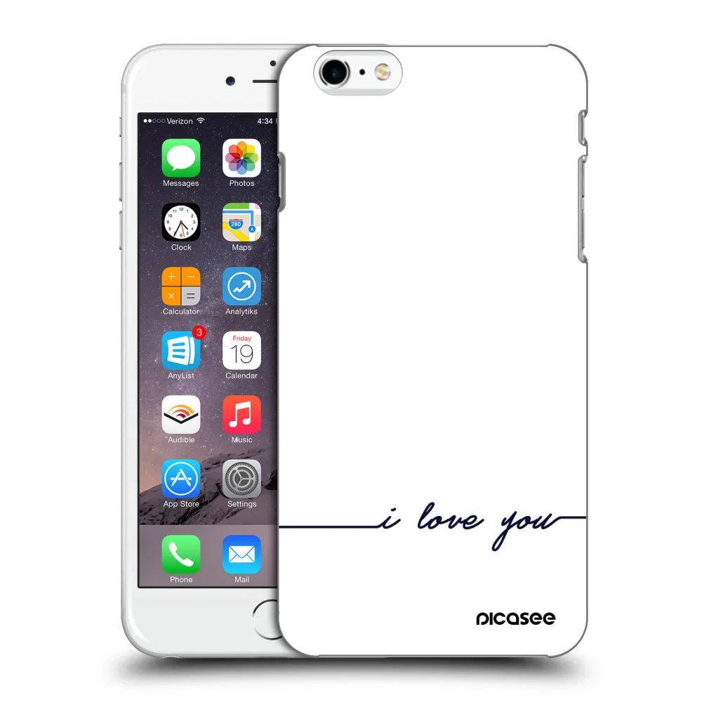Picasee ULTIMATE CASE για Apple iPhone 6 Plus/6S Plus - I love you