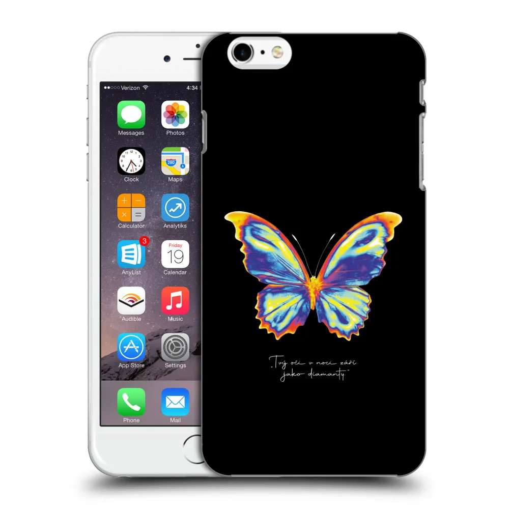 Picasee ULTIMATE CASE για Apple iPhone 6 Plus/6S Plus - Diamanty Black