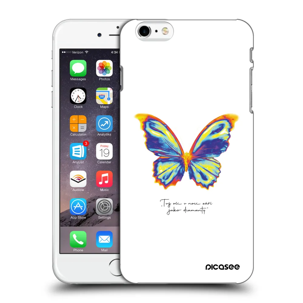 Picasee ULTIMATE CASE για Apple iPhone 6 Plus/6S Plus - Diamanty White