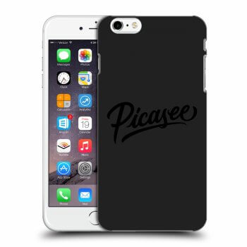 Picasee Μαύρη θήκη σιλικόνης για Apple iPhone 6 Plus/6S Plus - Picasee - old logo - black